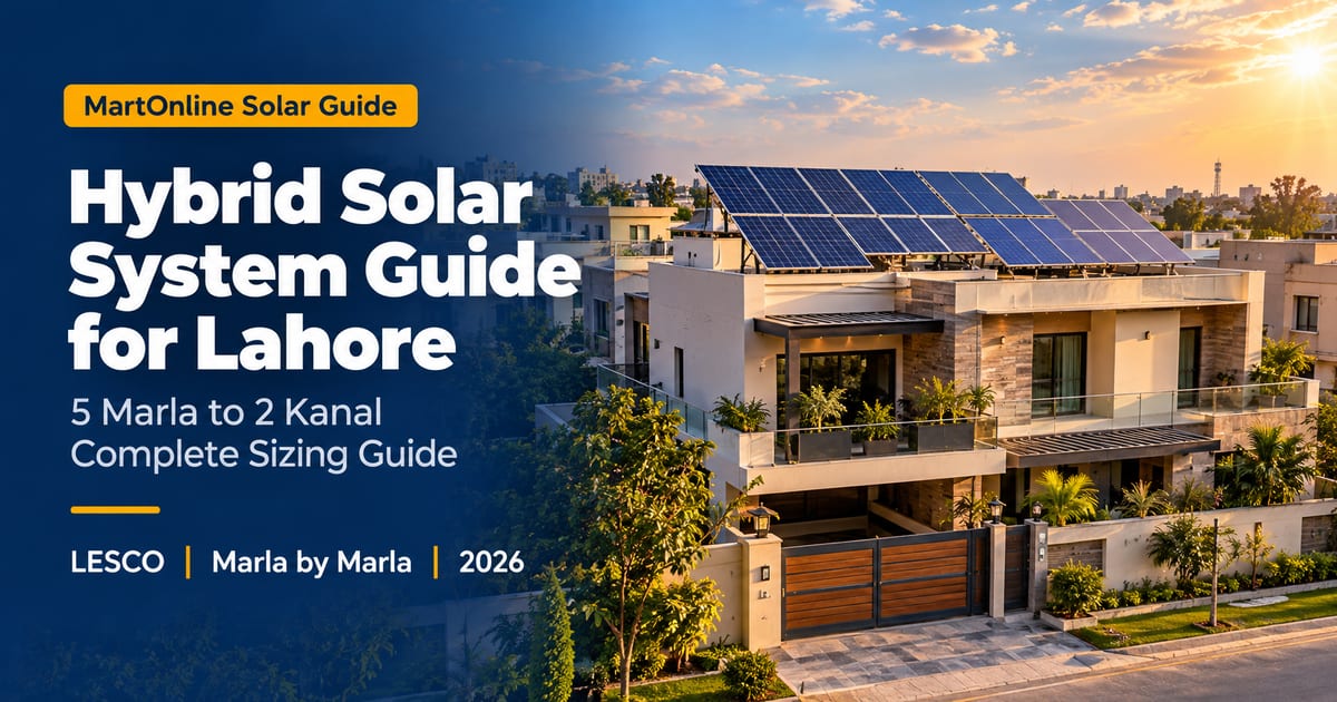 Hybrid Solar System Guide for Lahore