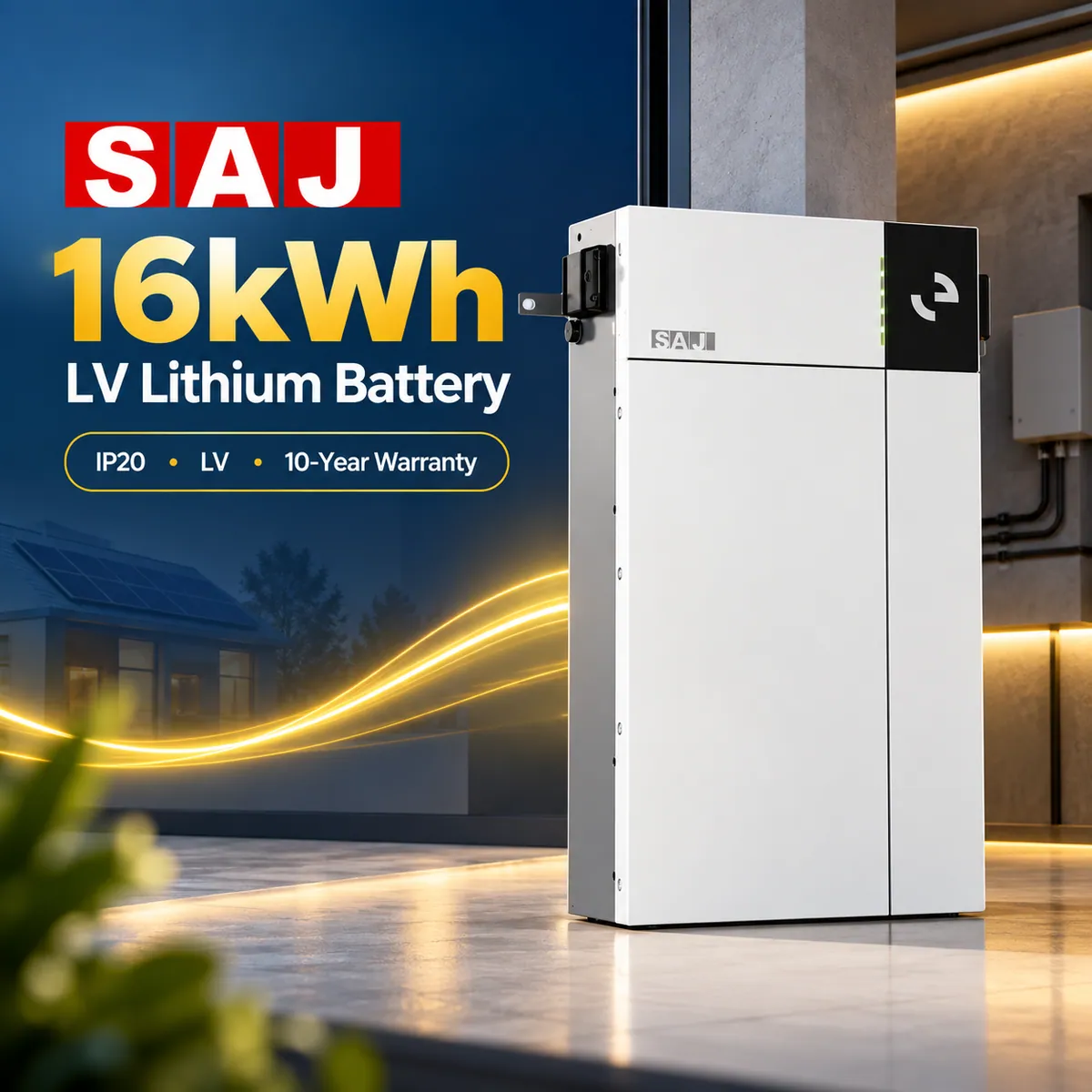 SAJ 16kWh LiFePO4 Lithium Solar Battery Pakistan