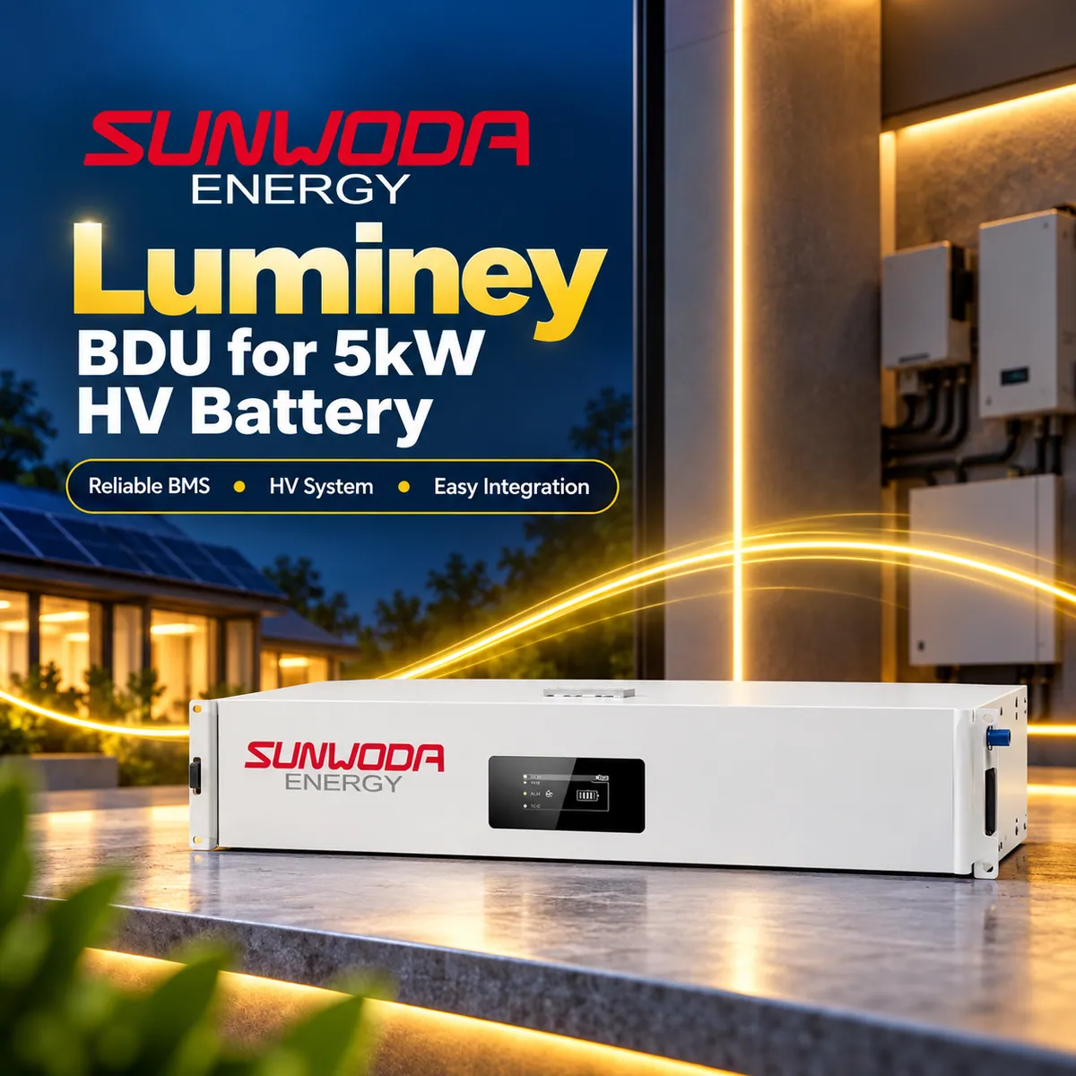 Sunwoda OASIS Flex BDU Battery Distribution Unit